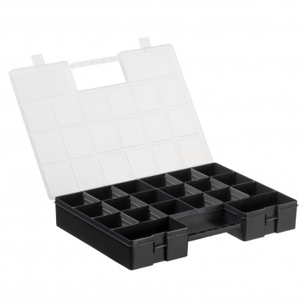 Hobbybox/Craft Storage Box Plastic Deluxe for Beads and Buttons 8