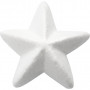 Star, white, W: 11 cm, 25 pc/ 25 pack