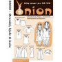 ONION Sewing Pattern Kids 20022 Top, Dress & Trouser Size 92-128/2-8 yrs