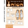 ONION Sewing Pattern Kids 20021 T-shirt, Dress & Skirt Size 92-128/2-8 yrs