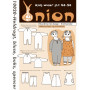 ONION Sewing Pattern Kids 10020 Onesie, Blouse, Trouser & Spencer Size 68-98/6-18mos. 2-3yrs