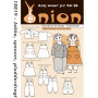 ONION Sewing Pattern Kids 10019 Jacket, Spencer Dress & Puffy Leg Dungarees Size 68-98/6-18mos. 2-3yrs