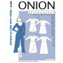 ONION Sewing Pattern Plus 9019 Skirt Dresses Size XL-5XL