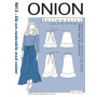 ONION Sewing Pattern Plus 9013 Volant Wrap Skirts Size XL-5XL