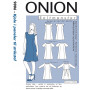 ONION Sewing Pattern Plus 9006 Panel Dress Size XL-5XL
