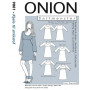 ONION Sewing Pattern Plus 9001 Dress Size XL-5XL
