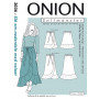 ONION Sewing Pattern 3036 Volant Wrap Skirt Size 34-48