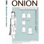 ONION Sewing Pattern 3008 Volant Skirt Size 34-46