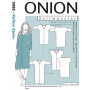 ONION Sewing Pattern 2080 Kaftan Dresses Size XS-XL