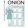 ONION Sewing Pattern 2078 Raglan Sleeve Top/Dress Size 34-46
