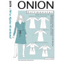 ONION Sewing Pattern 2070 70s Dresses Size XS-XL