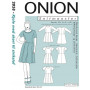 ONION Sewing Pattern 2058 Skirt Dress Size XS-XL