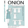 ONION Sewing Pattern 2055 Princess Cut Dress Size XS-XL