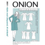 ONION Sewing Pattern 2051 Sidepanel Dress Size 34-48