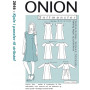 ONION Sewing Pattern 2046 Panel Dress Size XS-XL