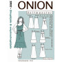 ONION Sewing Pattern 2033 Strap Dress & Empire Dress Size XS-XL