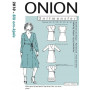 ONION Sewing Pattern 2010 Wrap Dress Size 34-46