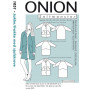 ONION Sewing Pattern 1051 Shawl Collar Coat Size 34-48