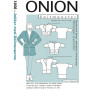 ONION Sewing Pattern 1050 Dolman Sleeve Coat Size XS-XL