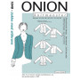 ONION Sewing Pattern 1040 Stand Collar Jacket Size 34-48