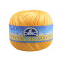 DMC Petra 8 Cotton Thread Unicolour 5742 Strong Yellow