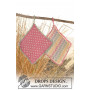 Kitchen Memories by DROPS Design - Knitted Pot Holders Pattern 16x16 cm or 24x24 cm