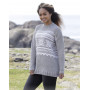 Vintermys by DROPS Design - Knitted Jumper with multi-coloured Norwegian Pattern size S - XXXL