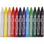 Colortime Wax Crayons, 48 asstd./ 5 set