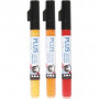 Plus Color Marker, 5,5 ml, L: 14,5 cm, line 1-2 mm, 3 pc/ 1 pack
