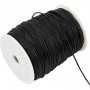 Cotton Cord, thickness 2 mm, 100 m, black