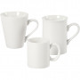 Mugs, white, H: 7-10 cm, 48 pc/ 1 box
