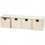 Chest of Drawers, size 9,2x34,7 cm, 1 pc