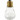 Light Bulb, H: 8 cm, 12 pc/ 1 box