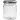 Storage Glass Jar, transparent, H: 9,1 cm, D 6,8 cm, 240 ml, 12 pc/ 1 box