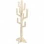 Wooden Cactus, H: 60 cm, W: 18.5 cm, 1 pc, plywood