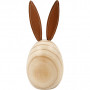 Rabbit, H: 19 cm, D: 7.9 cm, 1 pc, pine