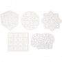 Jigsaw Puzzle, white, size 17-21 cm, 10 pc/ 1 pack