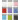Paper, assorted colours, A4, 210x297 mm, Content may vary , 100 g, 20 sheet/ 30 pack