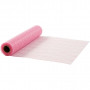 Table runners, light red, W: 30 cm, 10 m/ 1 roll