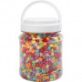 Wave barrel mix, ass. colors, diam. 7 mm, hole size 3.5 mm, 700 ml/ 1 can, 265 g