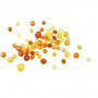 Faceted Bead Mix, yellow (32227), size 4-12 mm, hole size 1-2,5 mm, 250 g/ 1 pack