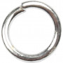 Jump Ring, thickness 0.7 mm, inner size 3 mm, 500 pcs, silver-plated