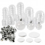 Baubles to Decorate, D 5+6+8 cm, 60 pc/ 1 pack