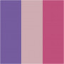 Plus Color marker, fuchsia, dusty pink, dark lilac, L: 14,5 cm, line 1-2 mm, 3 pcs./ 1 pk., 5,5 ml