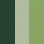 Plus Color marker, dark green, eucalyptus, leaf green, L: 14,5 cm, line 1-2 mm, 3 pcs./ 1 pk, 5,5 ml