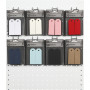 Manila tags, assorted colours, size 3x8 cm, 220 g, 10 pack/ 8 pack