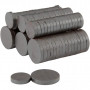 Magnets, dia. 14+20 mm, thickness 3 mm, 250 pc/ 2 pack