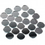 Mirror Mosaic Tiles, round, D 18 mm, thickness 2 mm, 400 pc/ 1 pack