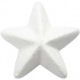 Star, white, W: 6 cm, 50 pc/ 1 pack