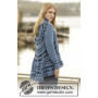 Sea Glass by DROPS Design - Crochet Circle Jacket Pattern size S - XXXL